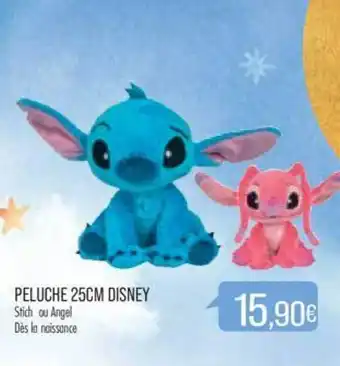 Match Peluche 25 cm disney offre