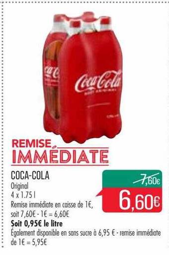 Match Coca-cola original offre