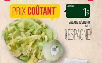 Match Salade iceberg offre