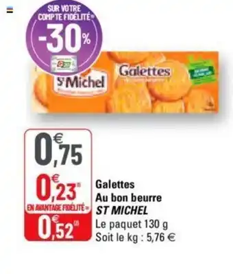 G20 Galettes Au bon beurre offre