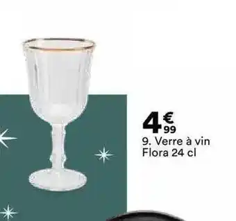 BUT Verre à vin flora offre