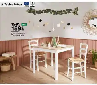 BUT Table carrée offre