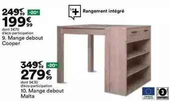 BUT Mange debout cooper mange debout malta offre