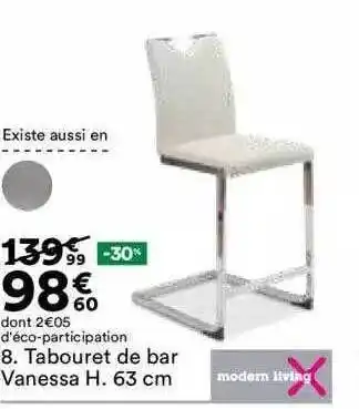 BUT Tabouret de bar vanessa offre
