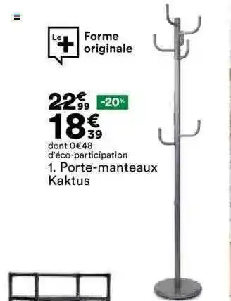 Porte-manteaux kaktus