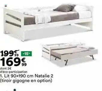 Lit 90x190cm natalie 2