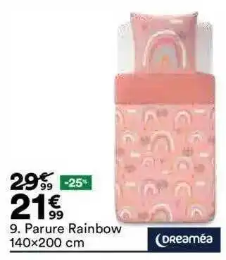 BUT Parure rainbow dreamea offre