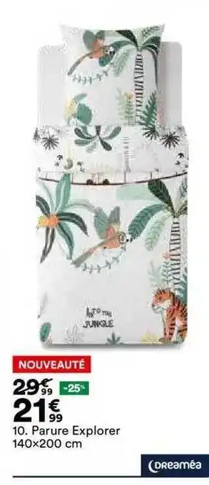 BUT Parure explorer dreamea offre