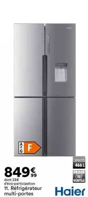 BUT Réfrigérateur multi-porte haier offre