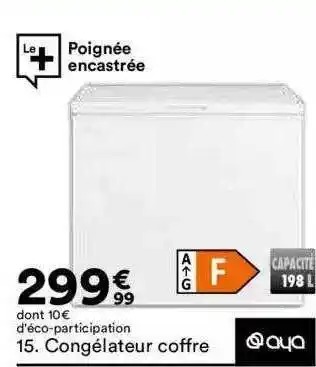 BUT Congélateur coffre aya offre