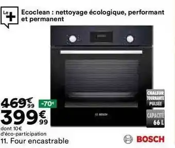 BUT Four encastrable bosch offre