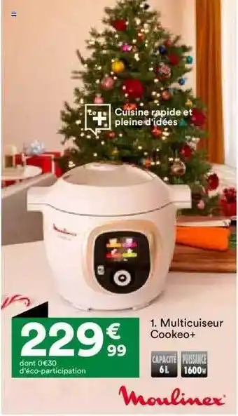 BUT Multicuiseur cookeo+ moulinex offre