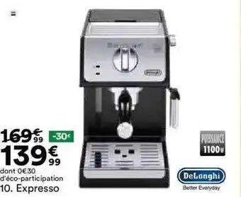 BUT Expresso delonghi offre