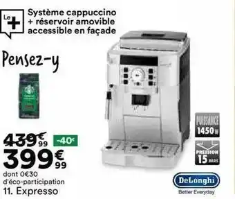 BUT Expresso delonghi offre