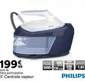BUT Centrale vapeur philips offre
