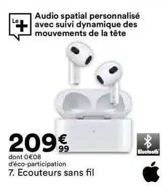 BUT Écouteurs sans fil offre