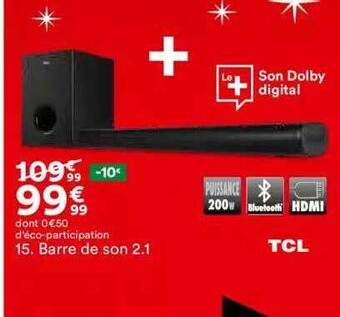 BUT Barre de son 2.1 offre
