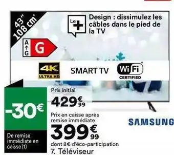 BUT Téléviseur samsung offre