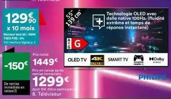 BUT Téléviseur philips offre