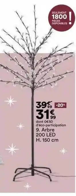 BUT Arbre 200 led offre