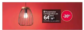 Conforama Suspension cornago ø23 cm offre