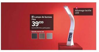 Conforama Lampe de bureau flex offre