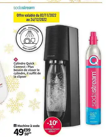 Machine à soda sodastream