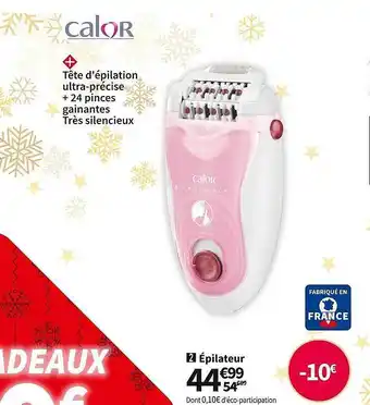 Conforama Épilateur calor offre
