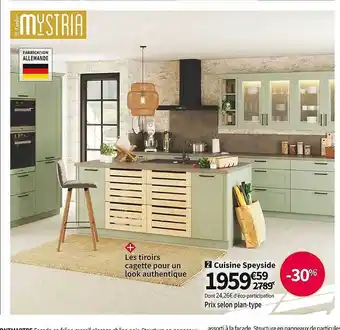 Conforama Cuisine speyside mystria offre