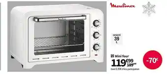 Conforama Mini four moulinex offre