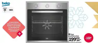 Conforama Four multifonction beko offre
