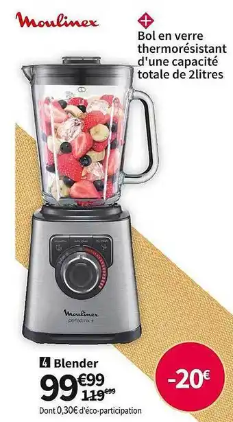 Conforama Blender moulinex offre