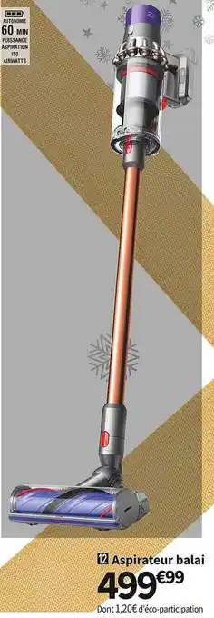 Aspirateur balai