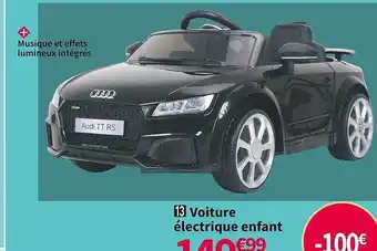 Conforama Voiture électrique enfant offre