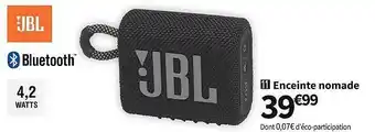 Conforama Jbl bluetooth enceinte nomade offre
