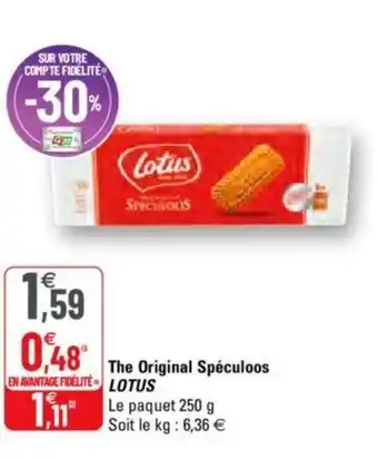 G20 The Original Speculoos offre