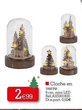 Kandy Cloche en verre offre