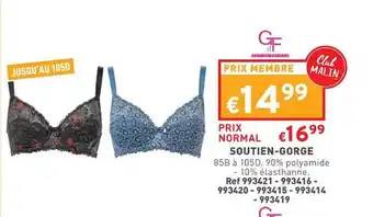 Trafic Soutien-gorge offre