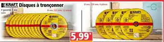 Norma Disques à tronçonner offre