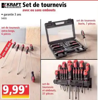 Norma Set de tournevis offre