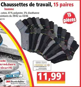 Norma Chaussettes de travail offre