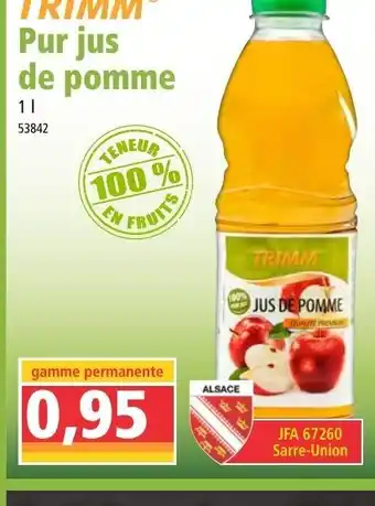 Norma Pur jus de pomme offre