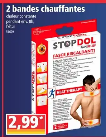Norma 2 bandes chauffantes offre