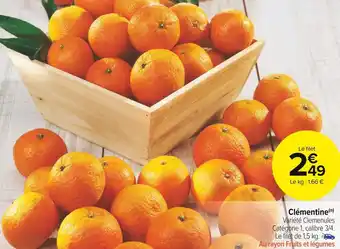 Carrefour Market Clémentine offre
