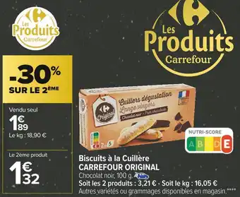 Carrefour Market Carrefour original biscuits à la cuillère offre