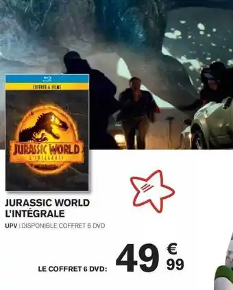 Carrefour Jurassic world l'intégrale offre
