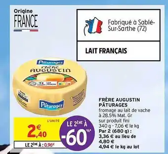Intermarché Hyper Frère augustin pâturages offre
