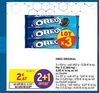 Intermarché Hyper Oreo original offre