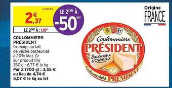 Intermarché Hyper Coulommiers président offre