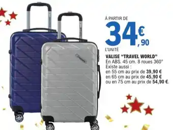 Valise "travel world"